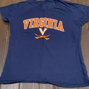 Fanatics Navy Virginia Short Sleeve Tee